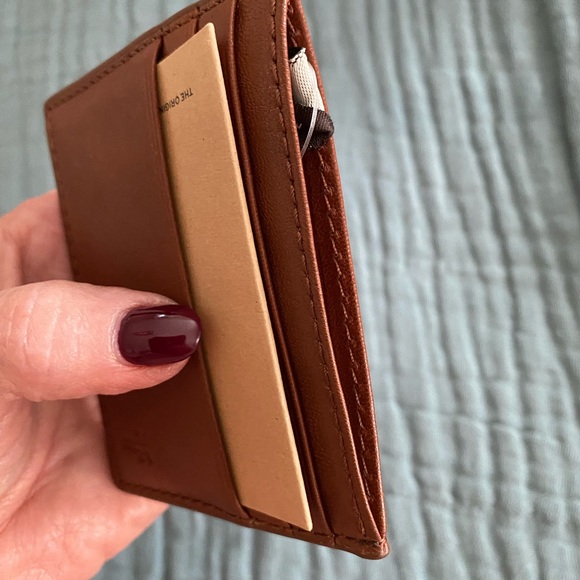 Frye Card Case. Cognac. New - Picture 4 of 4